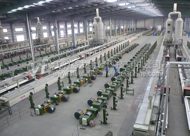 集中鍍銅焊絲生產工藝流程